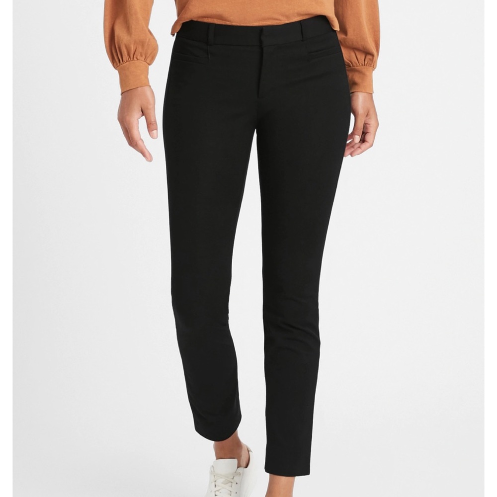 Banana Republic Black Skinny Classic Sloan Pants